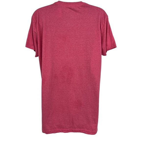 Disney Park Womens Medium M Pink Tee Shirt Ears Short Sleeve Crew Graphic New - Picture 6 of 8